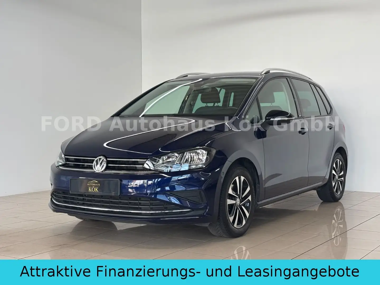 Volkswagen Golf Sportsvan VII IQ.DRIVE ACC PDC DSG Klima SH Bleu - 1