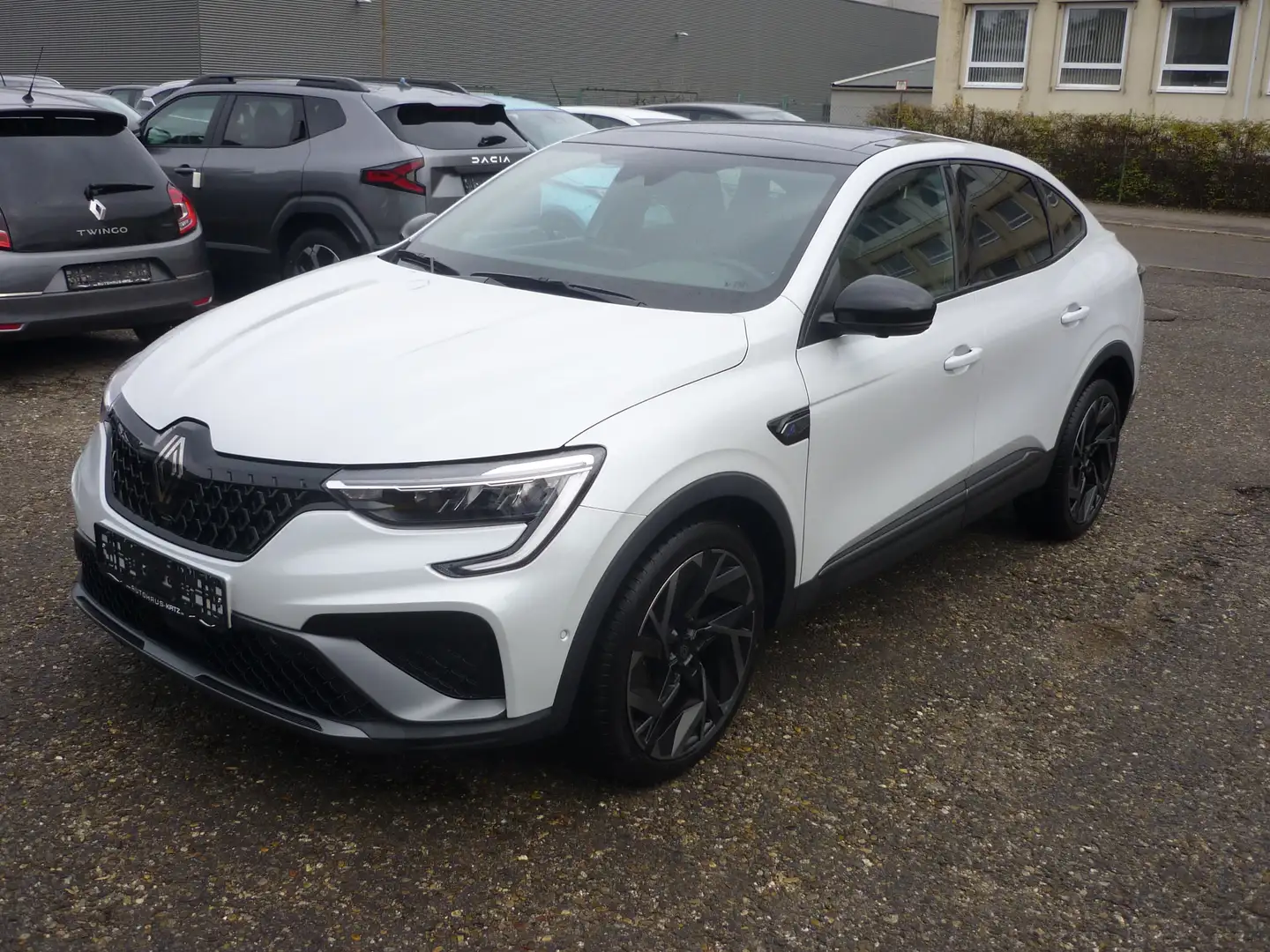 Renault Arkana TCe 160 EDC Mild Hybrid Esprit Alpine -Schiebedach Weiß - 1