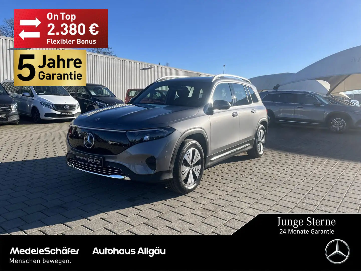 Mercedes-Benz EQB 350 EQB 350 4M Progressive Adanced+ Vorr.-Distronic Grau - 1
