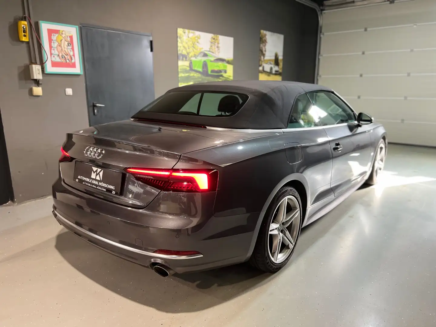 Audi A5 Cabrio 2,0 TFSI sport S-tronic*PDC*SITZHEIZUNG*NAV Grau - 2