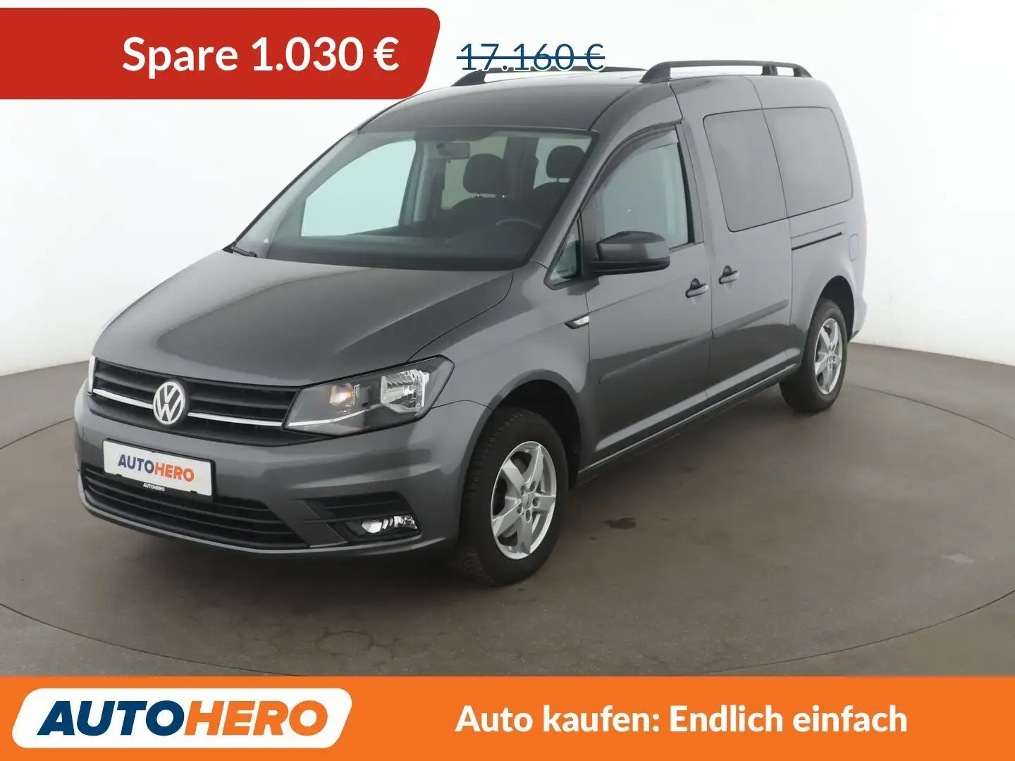 Volkswagen Caddy 2.0 TDI Maxi Trendline BM*NAVI*TEMPO*PDC*SHZ* Grau - 1