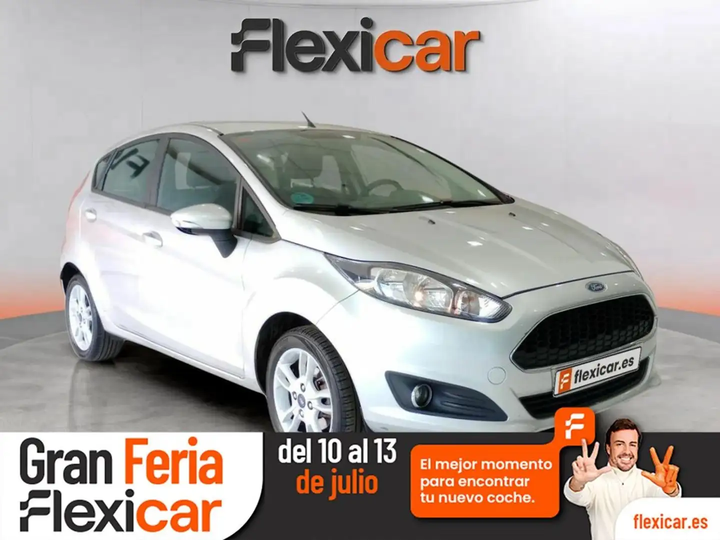 Ford Fiesta 1.25 Duratec 60kW (82CV) Trend 5p Gris - 1