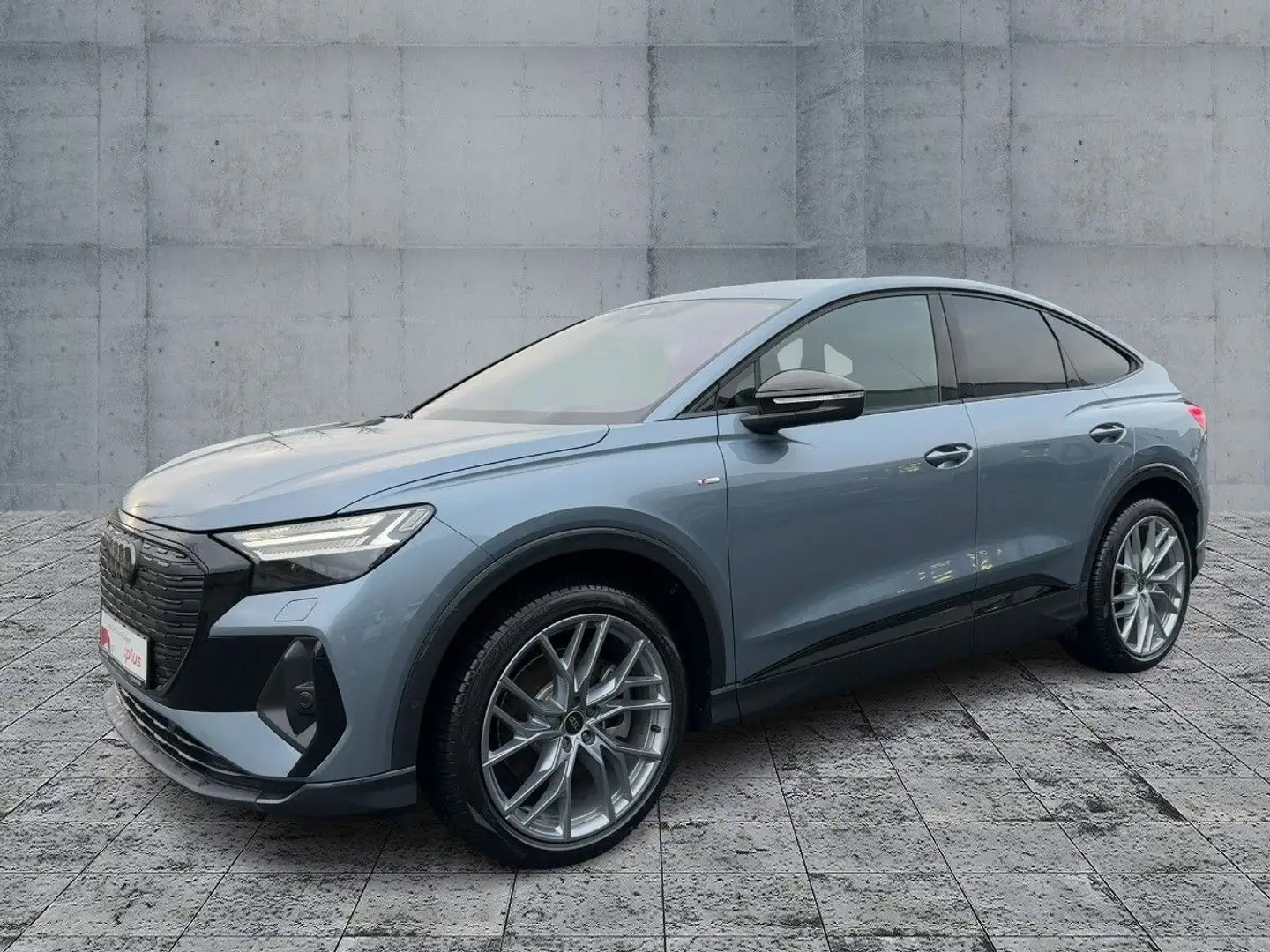 Audi Q4 e-tron 55 QU S-LINE MATRIX+NAVI+HuD Blau - 2