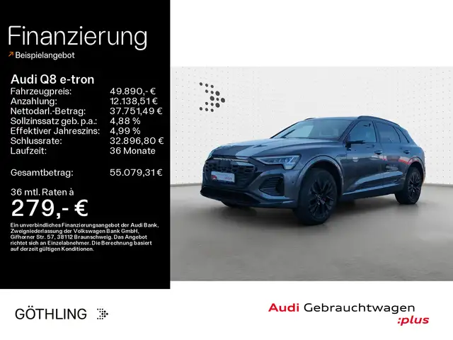 Audi Q8 e-tron 55 qu S line*Air*HUD*Pano*Matrix*Virtu
