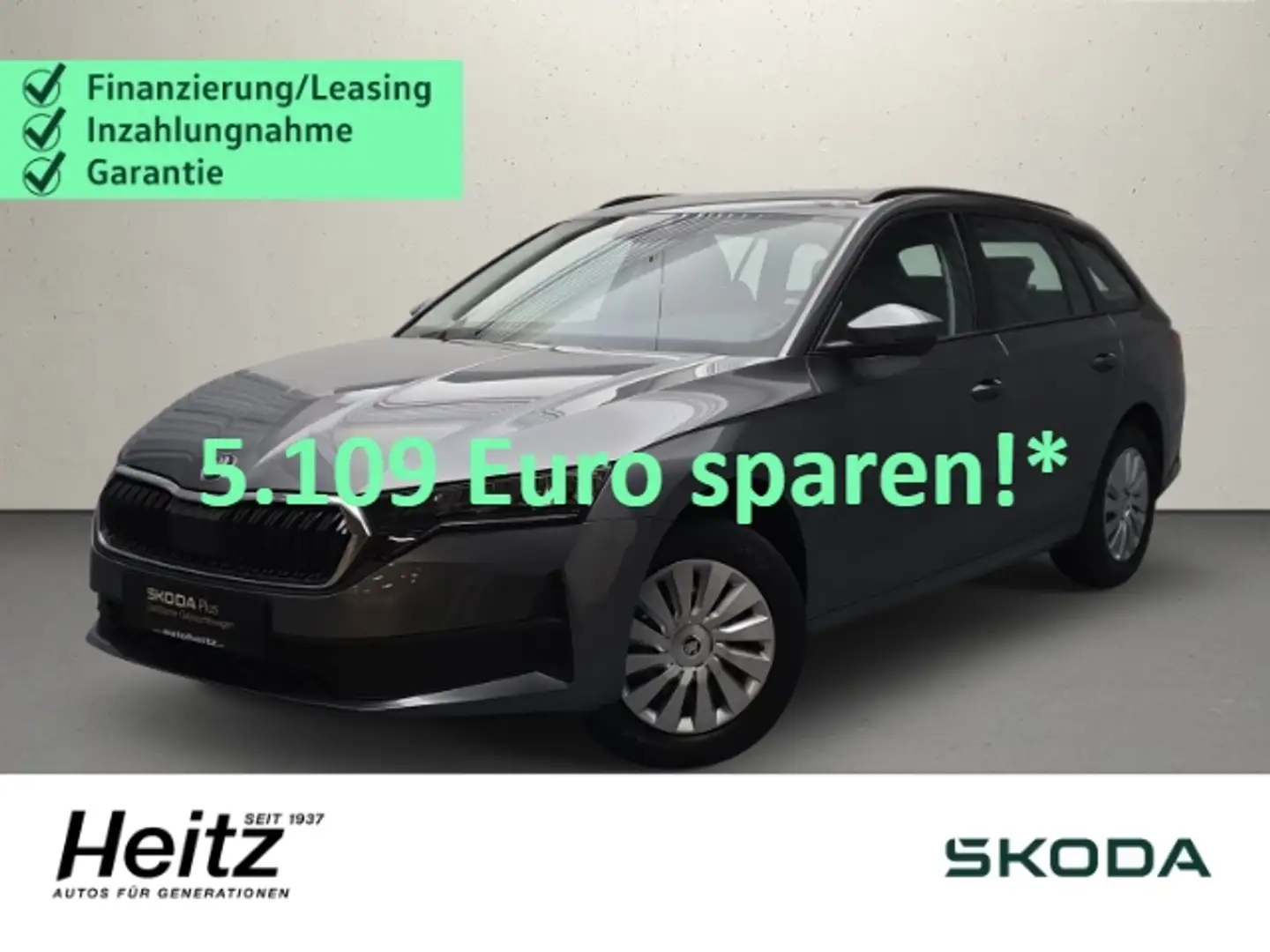 Skoda Octavia Combi 1.5 TSI Essence LED SmartLink SHZ Grigio - 1