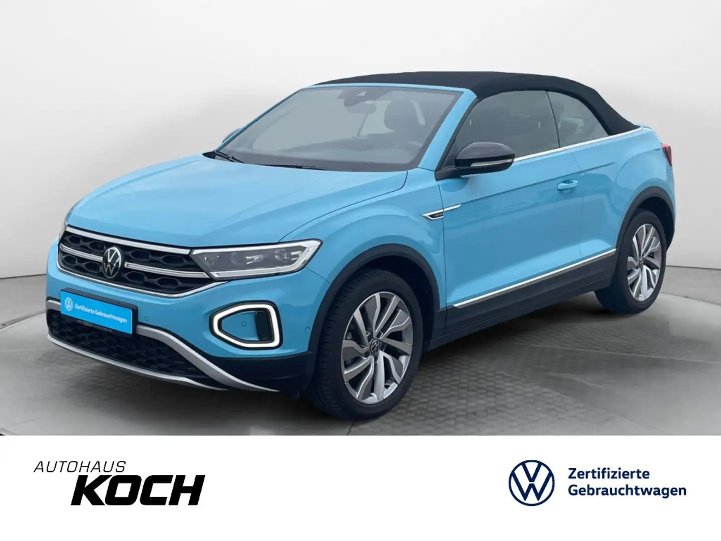 Volkswagen T-Roc 1.5TSI Move DSG NAVI LED KLIMA S Blauw - 1