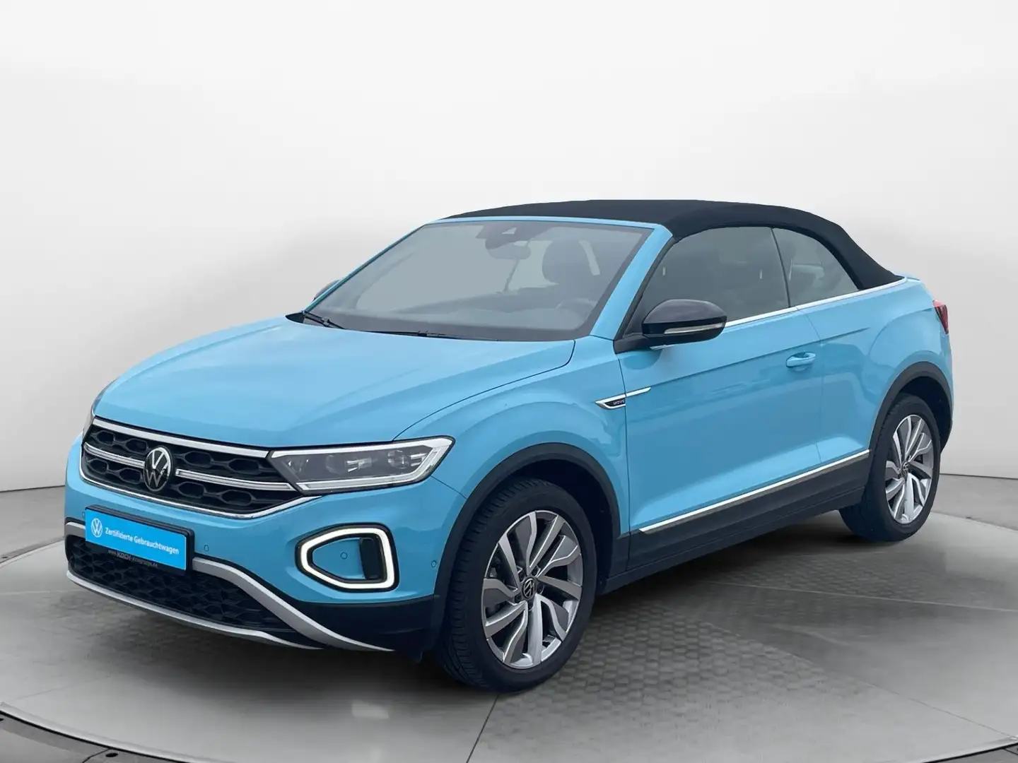 Volkswagen T-Roc 1.5TSI Move DSG NAVI LED KLIMA S Blauw - 2