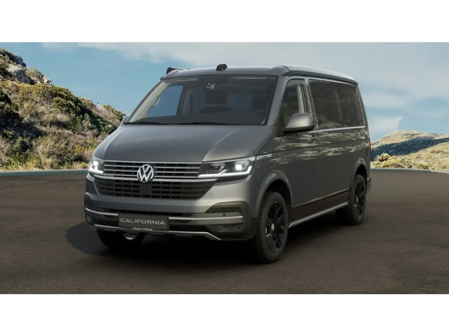 Volkswagen T6.1 California Beach Camper 2,0 TDI DSG 4Motion Last Edition Grijs - 1