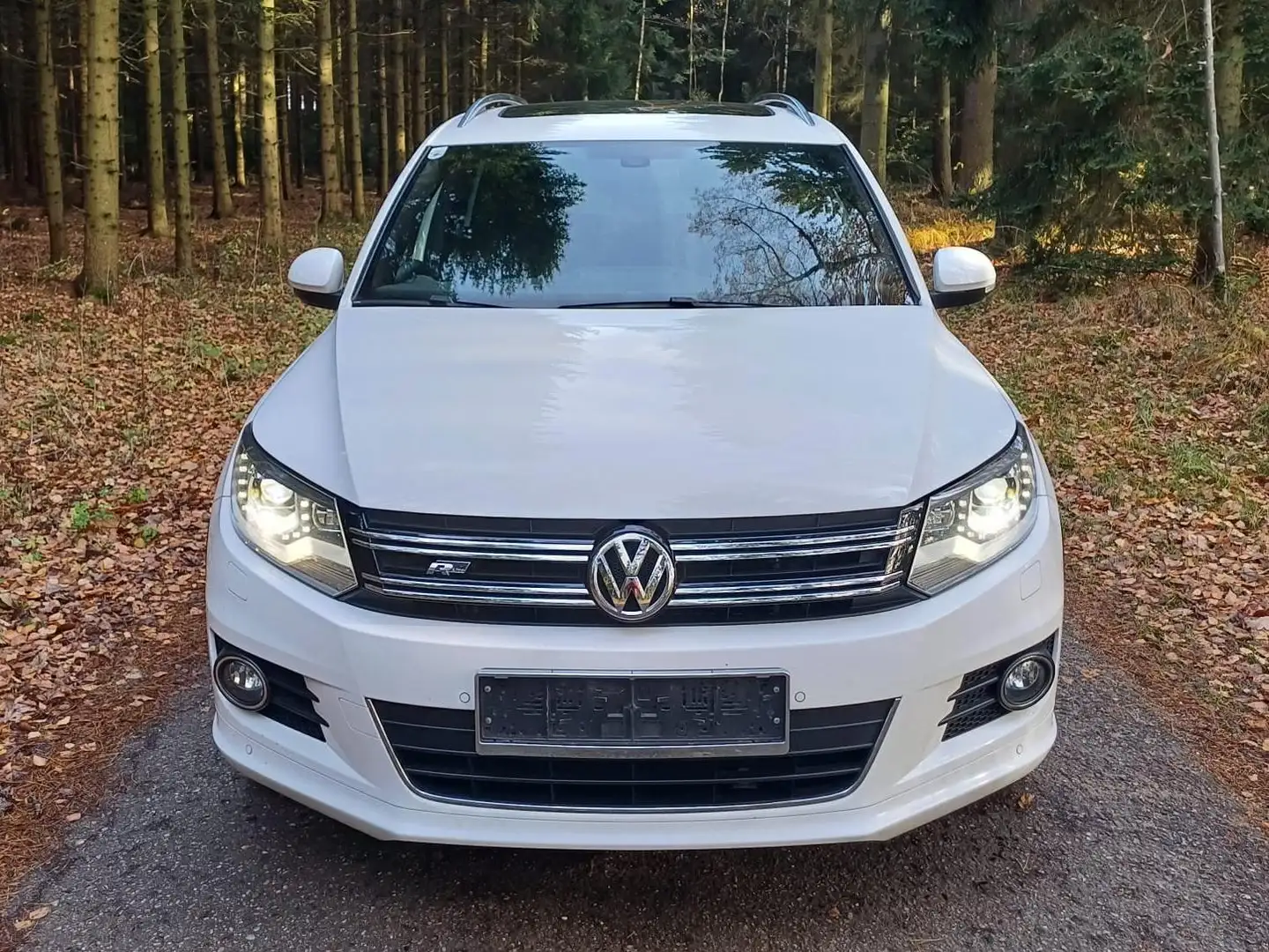 Volkswagen Tiguan Tiguan 2,0 TDI BMT 4Motion 4Sports DSG 4Sports Weiß - 2