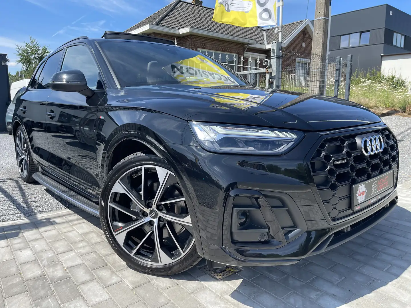 Audi Q5 40TDi Quattro S tronic Full🔝 S line 🔝 Zwart - 2