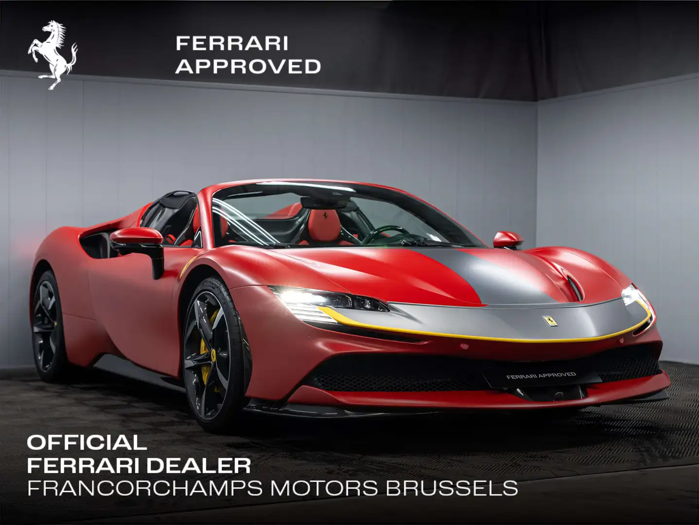 Ferrari SF90 Spider 4.0 Turbo V8 F1 PHEV Rood - 1