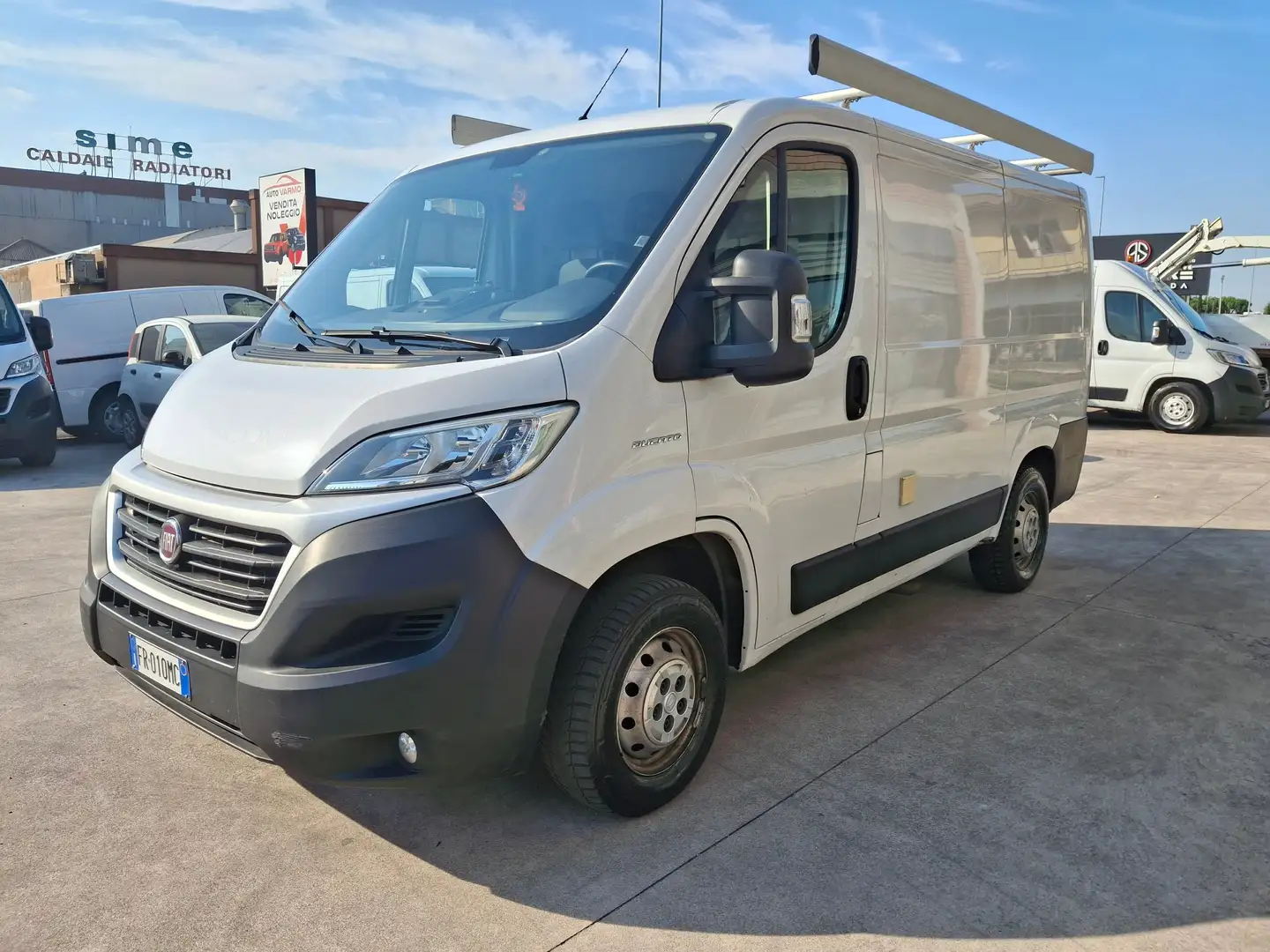 Fiat Ducato 2.3Mjt 130CV OFFICINA MOB. WEBASTO INVERTER Wit - 1