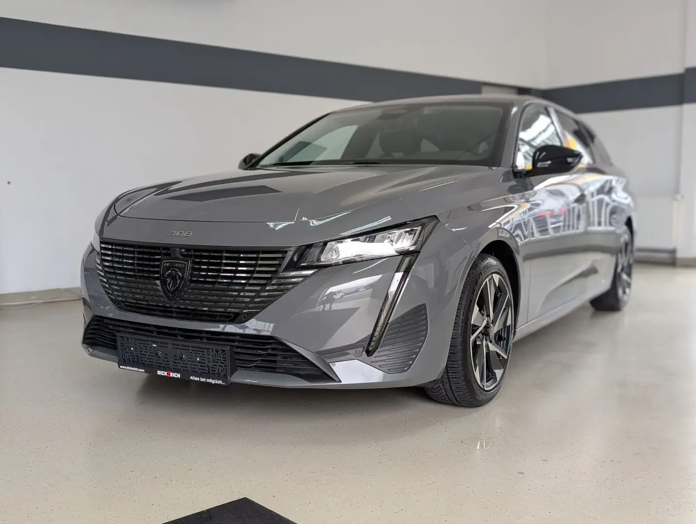 Peugeot 308 Allure ACC LED 360° SHZ LENK-HZ AHK GARANTIE Grigio - 1