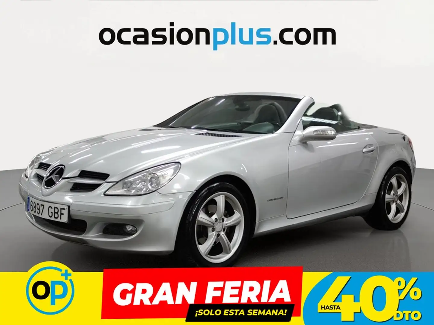 Mercedes-Benz SLK 200 200K Gris - 1