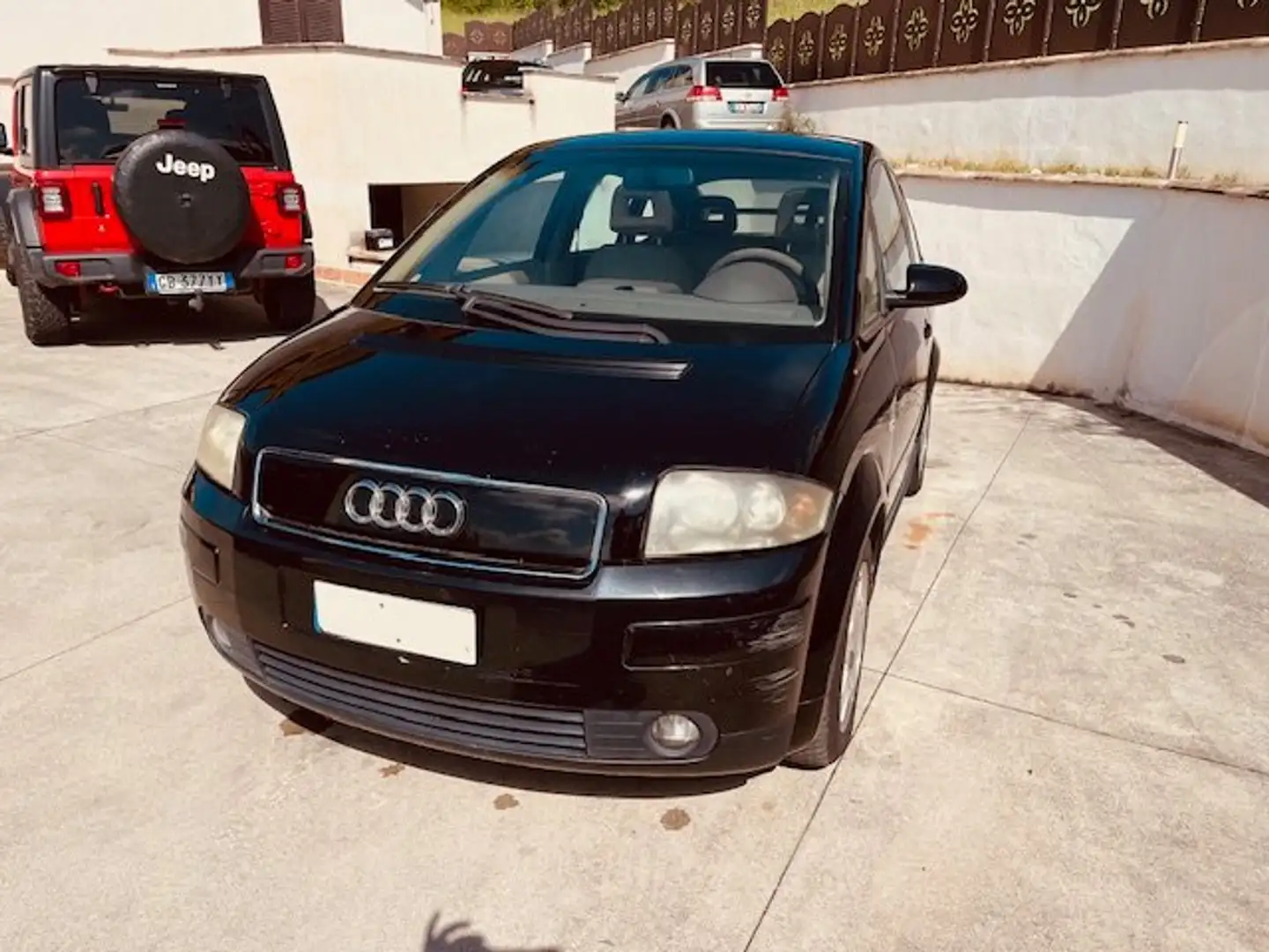 Audi A2 A2 1.4 TDI TOP TETTO PANORAMICO Schwarz - 2