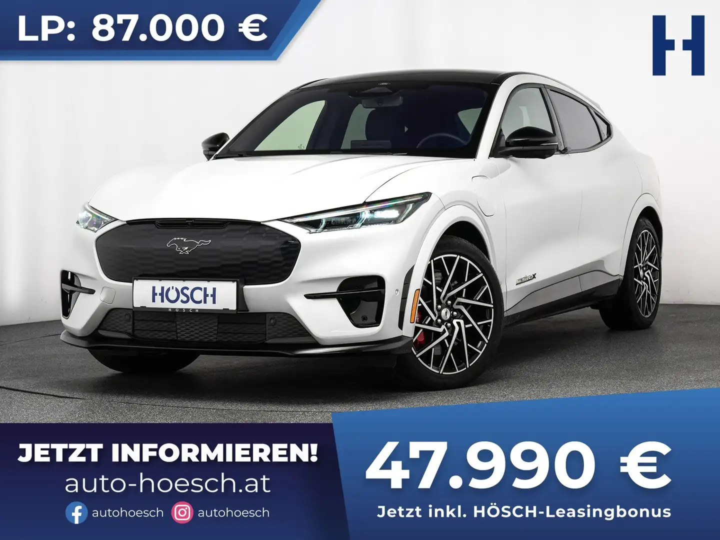 Ford Mustang Mach-E Elektro 99kWh GT AWD Extended Range TOP ANGEBOT Wit - 1