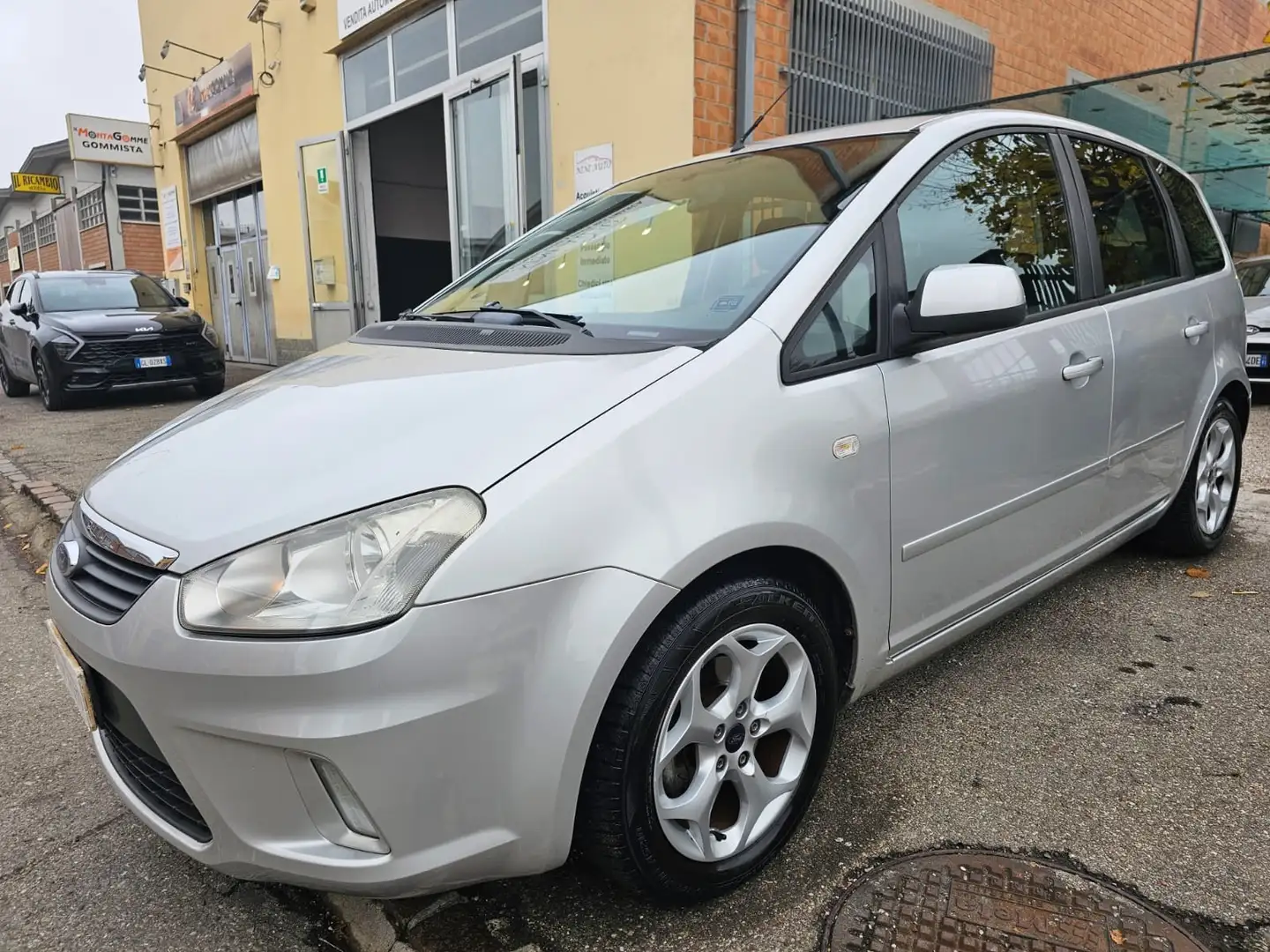 Ford C-Max 1.6 TDCi 110cv Ikon*98000km*Unipro* Argento - 2