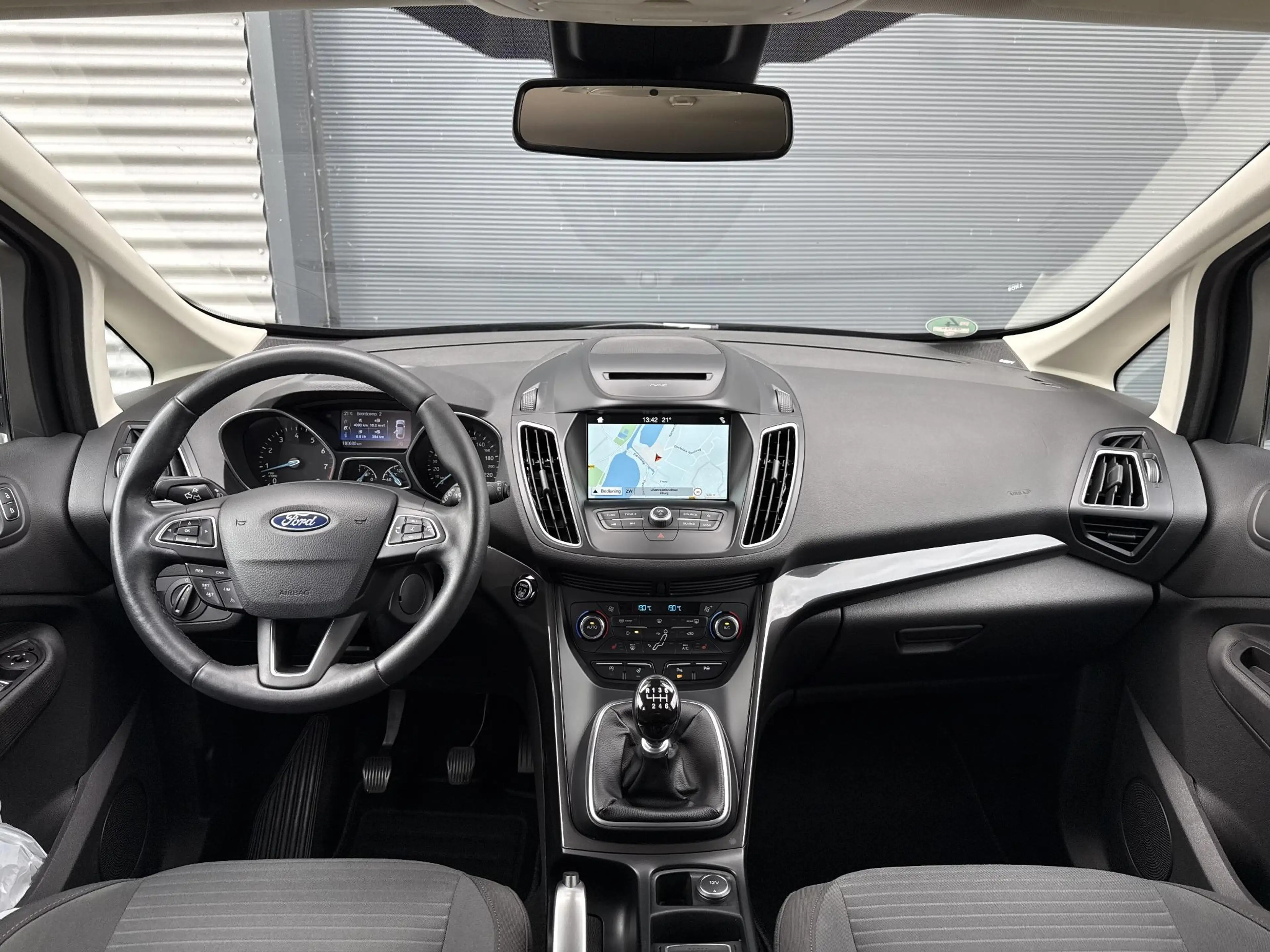 Ford C-Max 1.0 Titanium ✓Distributieketting ✓Bi-Xenon ✓Naviga — photo 8