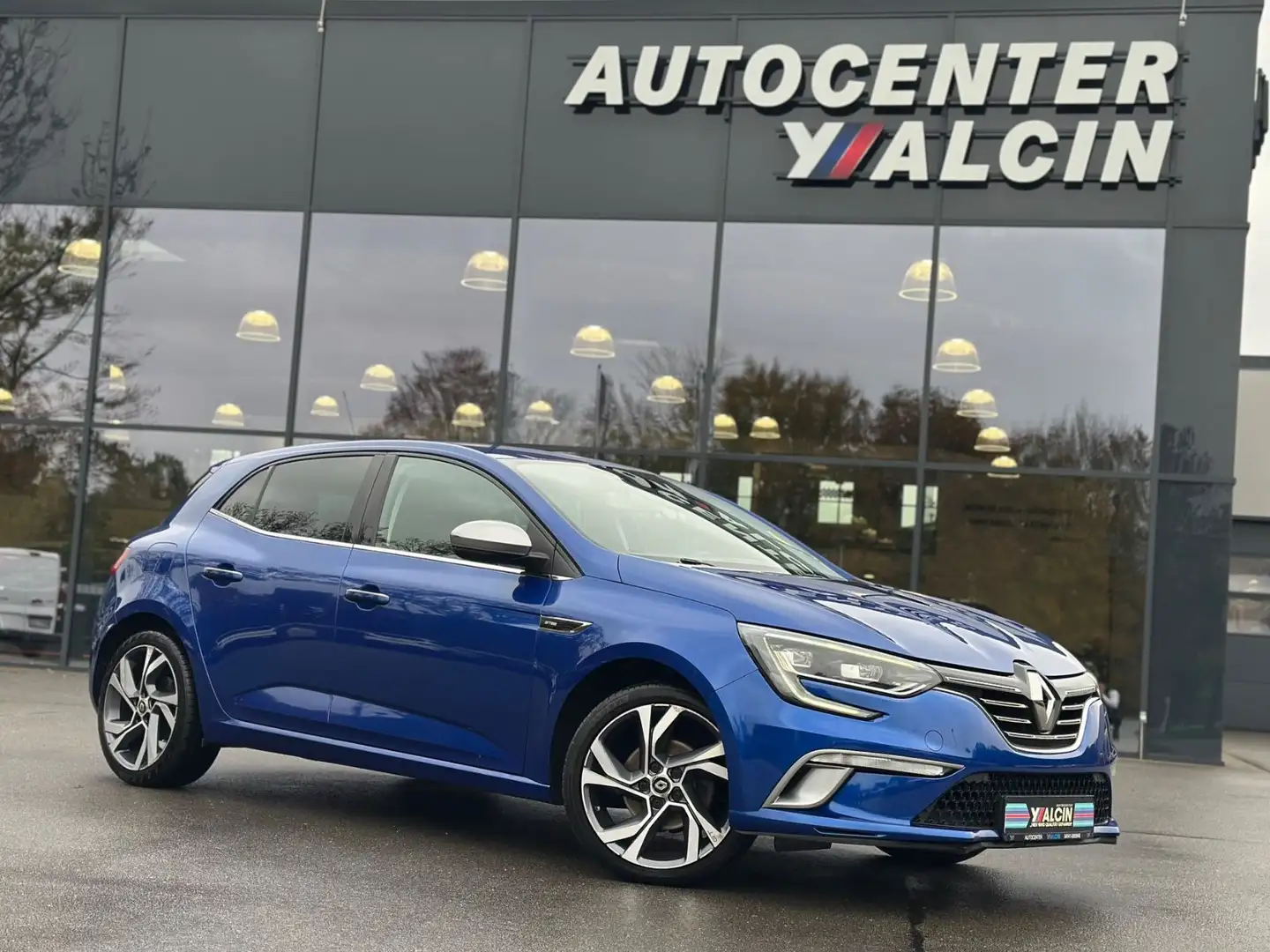Renault Megane ENERGY TCe 130 GT Line 2.HA/R-LINK 2/NAV Blauw - 1