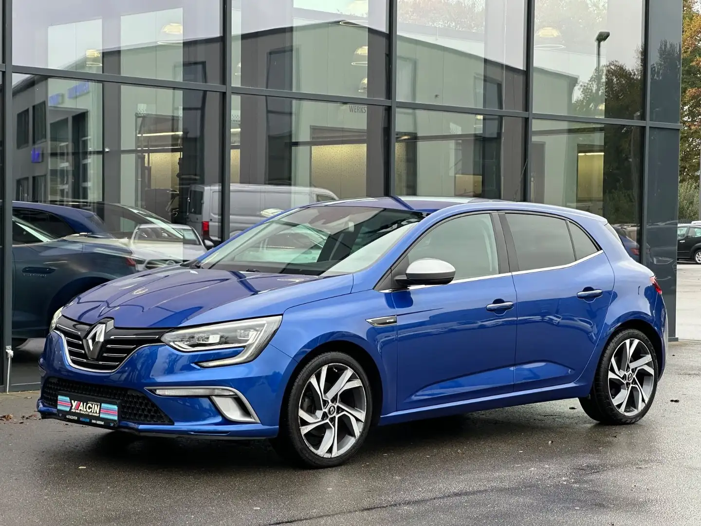 Renault Megane ENERGY TCe 130 GT Line 2.HA/R-LINK 2/NAV Blauw - 2