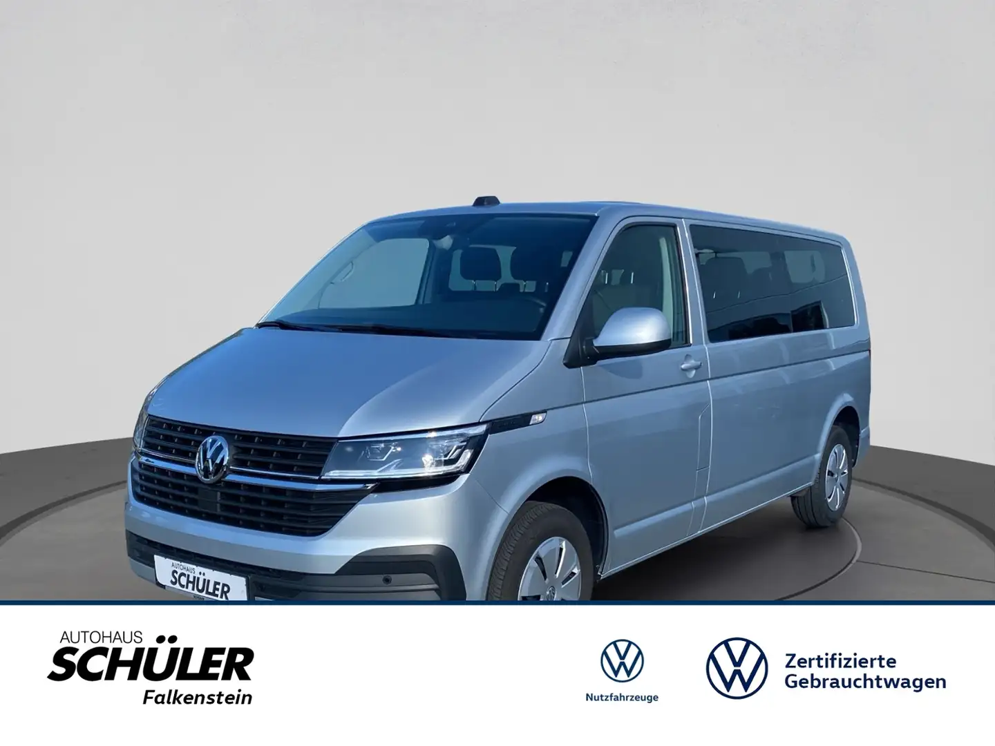 Volkswagen T6.1 Kombi 2.0 TDI LR LED*NAVI*9-SITZE*L&S KLIMA Silber - 1