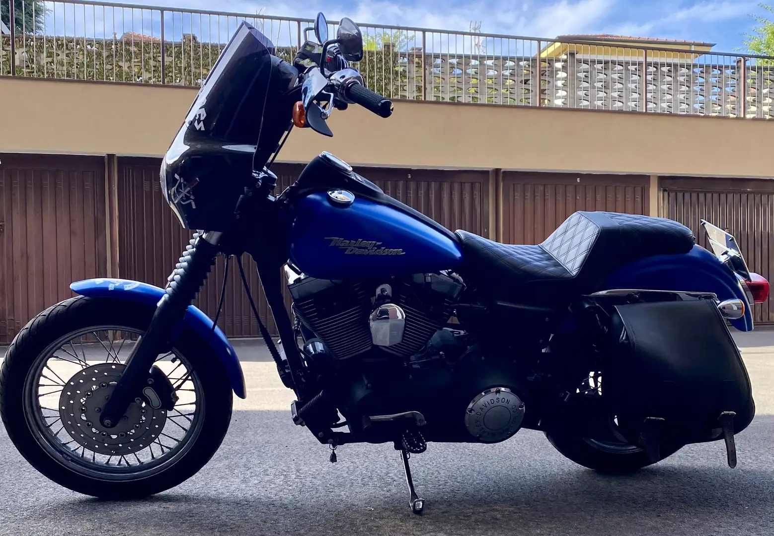 Harley-Davidson Dyna Street Bob 1584cc FXDB del 2007 Blu/Azzurro - 2