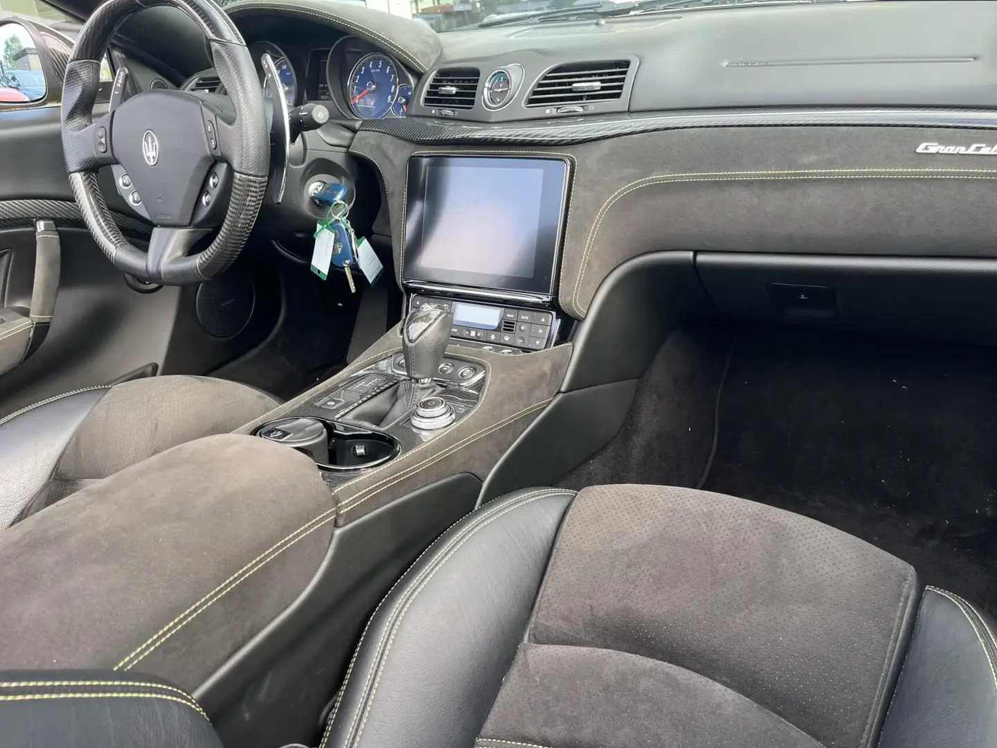 Maserati GranCabrio 4.7 Sport 460PK UNIEK! LAGE KM STAND Gelb - 2