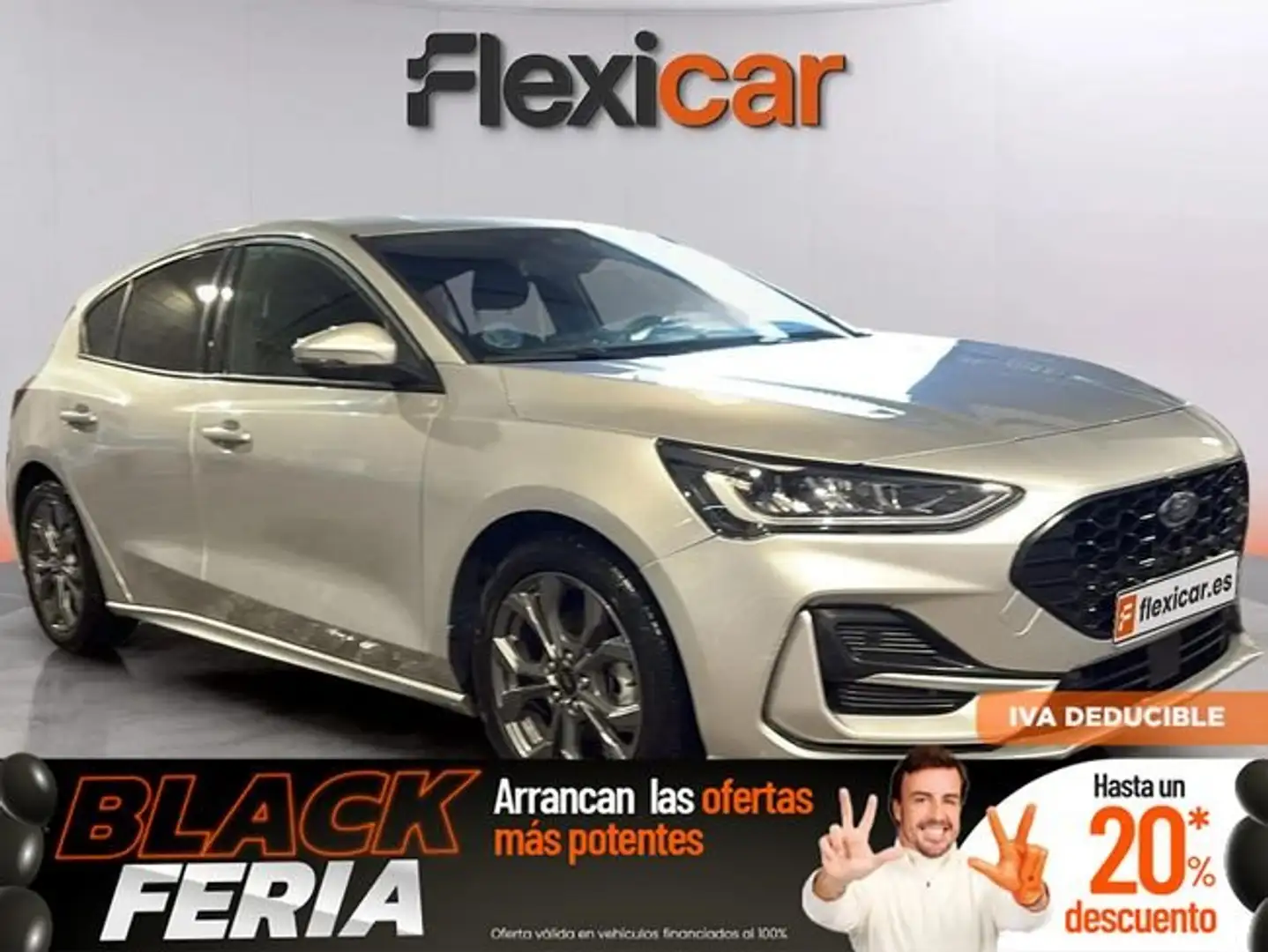 Ford Focus 1.0+Ecoboost+MHEV+114kW+ST-Line Grau - 1