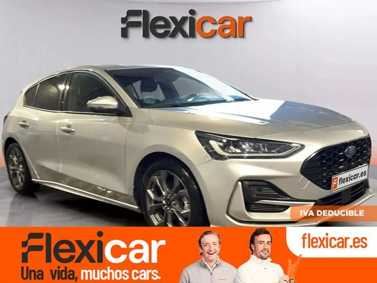Ford Focus 1.0+Ecoboost+MHEV+114kW+ST-Line Gris - 1