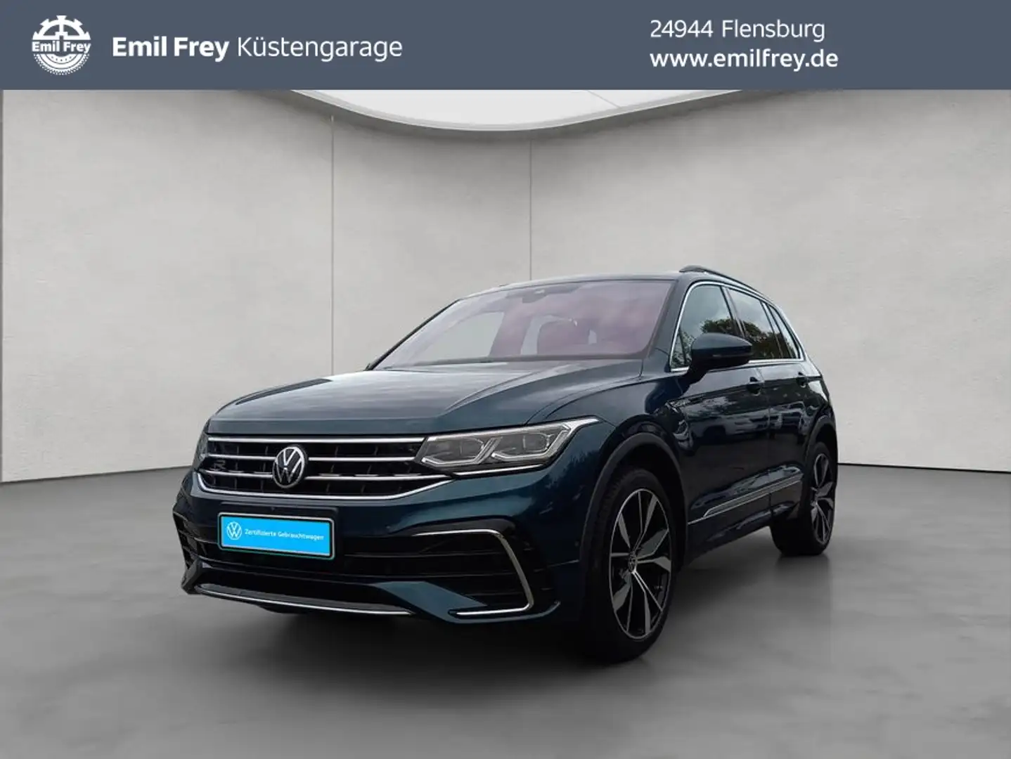 Volkswagen Tiguan 2.0 TDI SCR 4MOTION -R-Line- DSG LED/ N Azul - 1