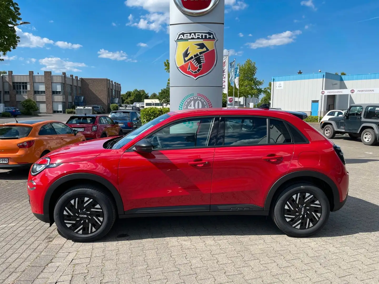 Fiat 600 Hybrid Special Edition 1.2 T3 DCT LED, Navi Rouge - 2