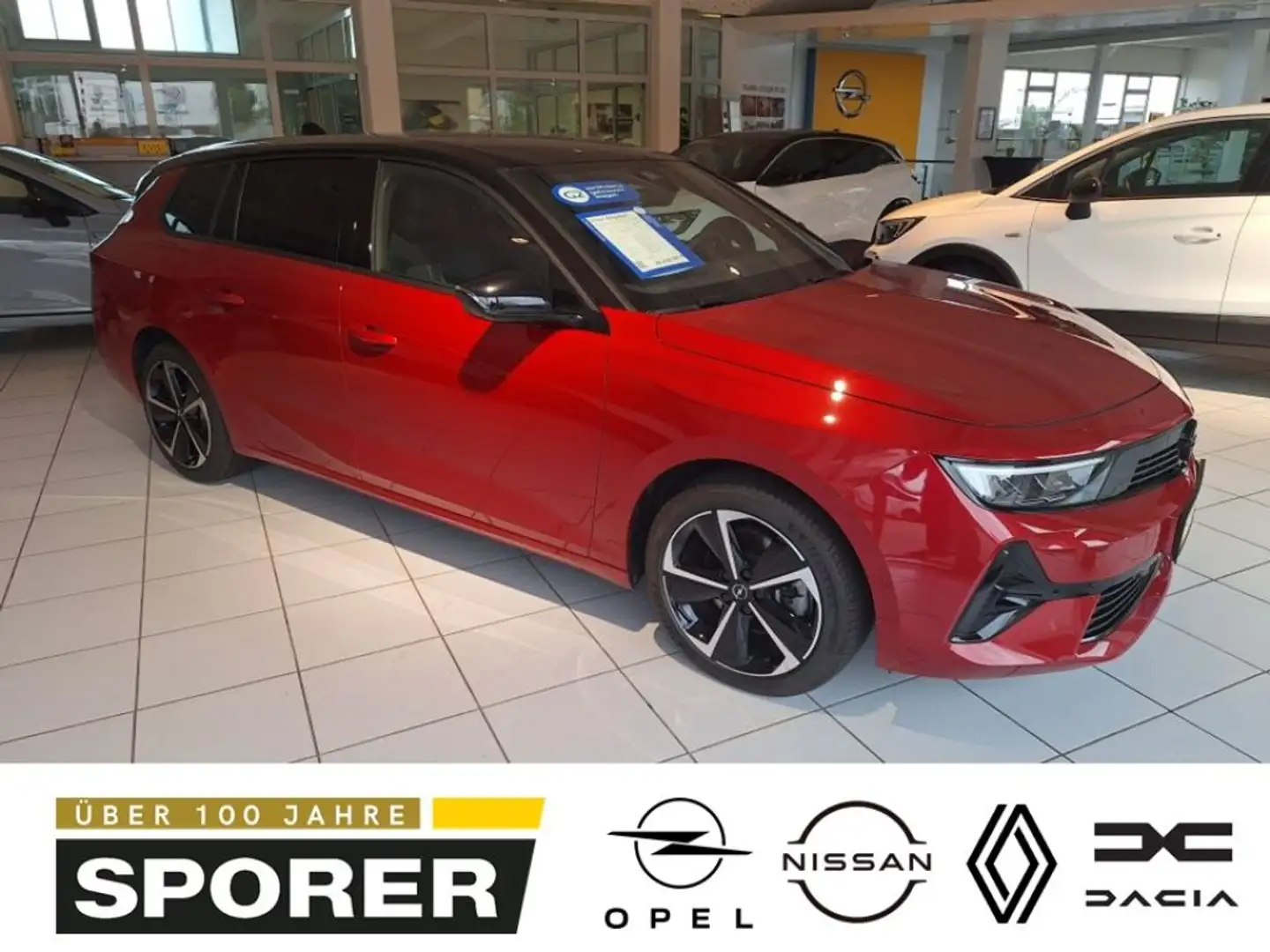 Opel Astra Sports Tourer 1.2 Turbo Hybrid 48 V GS Rot - 1
