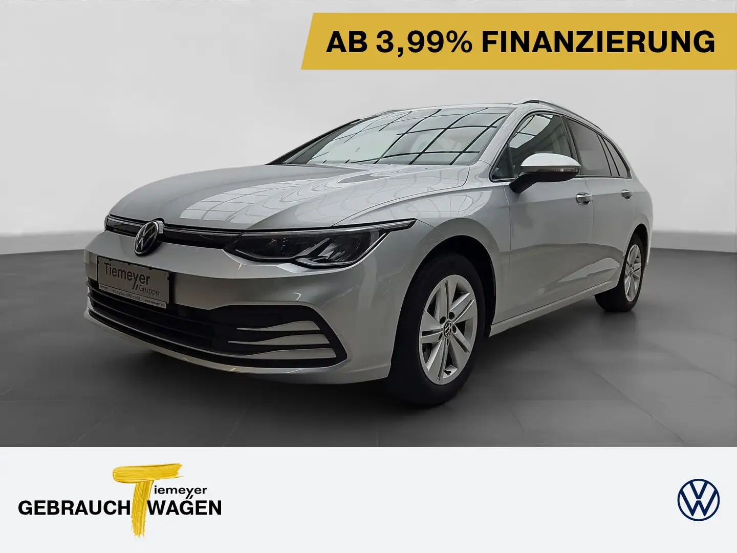 Volkswagen Golf Variant 2.0 TDI DSG 150PS LIFE NAVI SITZH K Silber - 1