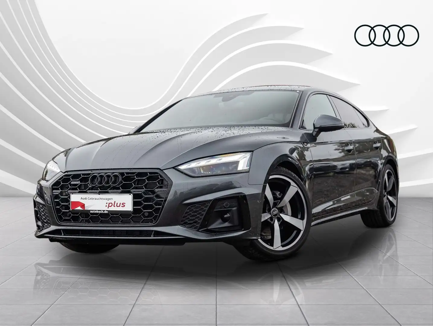 Audi A5 S line 40TDI qu Stronic Navi LED Hu Grau - 2