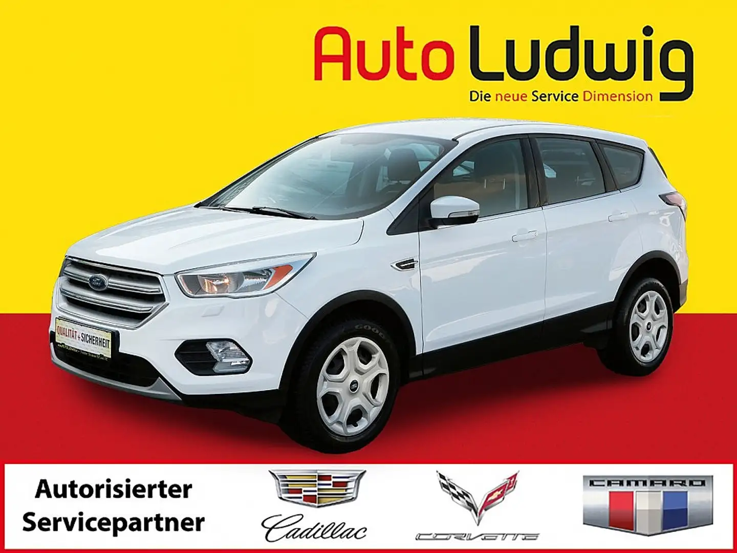 Ford Kuga 1,5 EcoBoost Trend Start/Stop *SHZ*TEMPOMAT* Blanc - 1