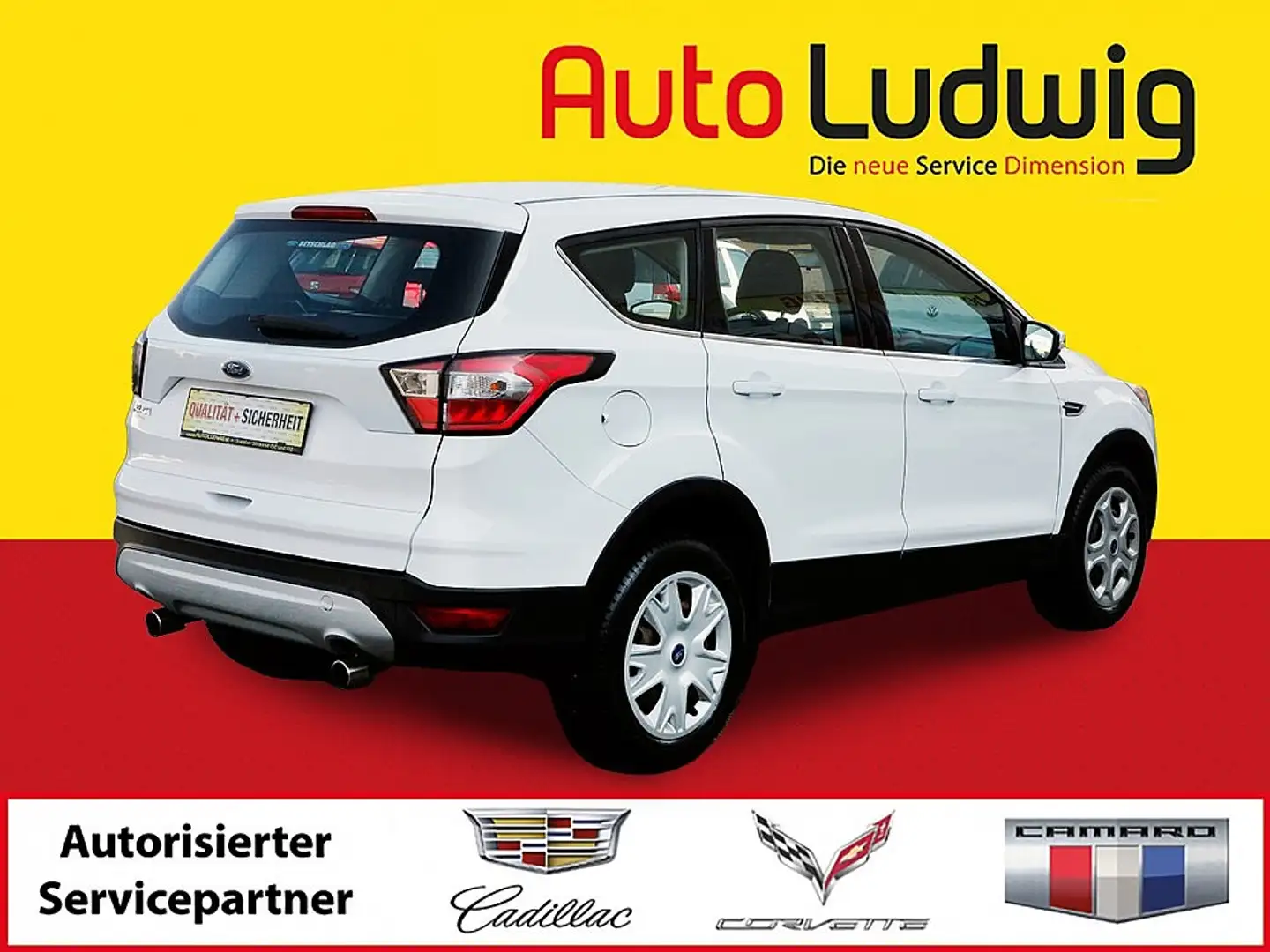 Ford Kuga 1,5 EcoBoost Trend Start/Stop *SHZ*TEMPOMAT* Blanc - 2