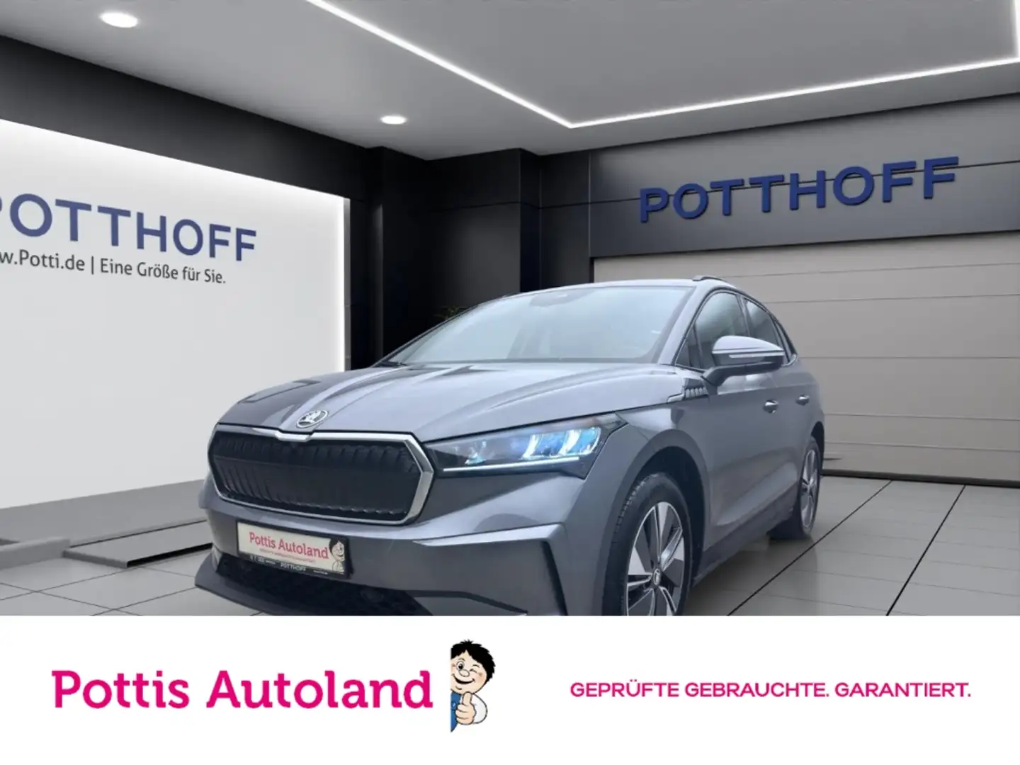 Skoda Enyaq 60 LOFT PDC SITZHZG KLIMA LED LM19 Grau - 1
