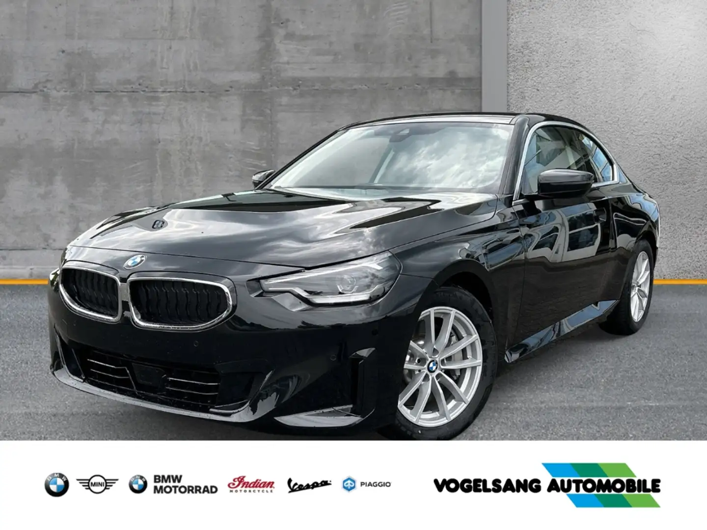 BMW 230 i Coupe Negro - 1