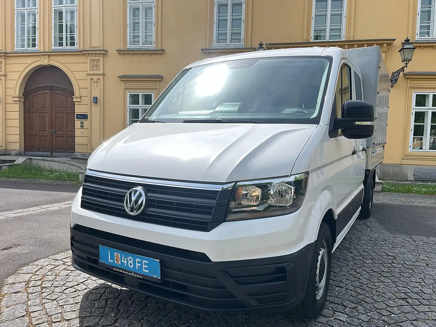 Volkswagen Crafter 35 Doka-Pritsche MR 2,0 TDI BMT Blanc - 2