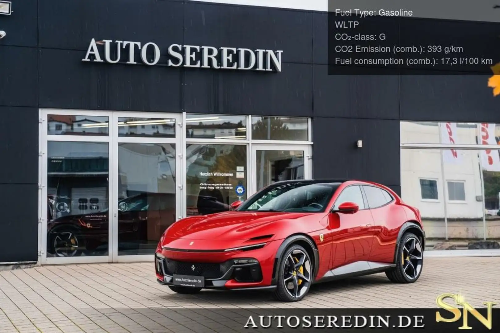 Ferrari Purosangue MY26+PANO+FULL CARBON+LED+MASSAGE Rot - 1