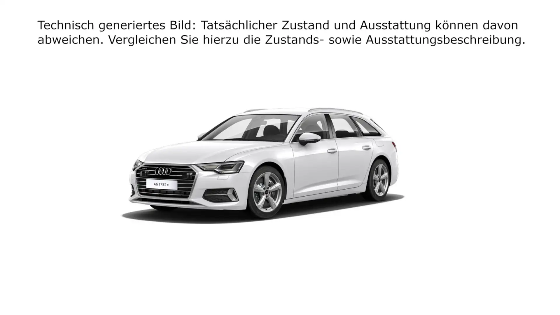 Audi A6 Avant 50 TFSI e quattro S tronic sport Weiß - 2
