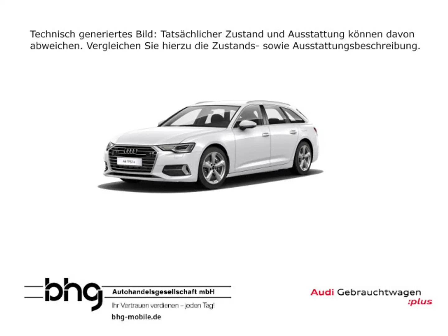 Audi A6 Avant 50 TFSI e quattro S tronic sport Weiß - 1