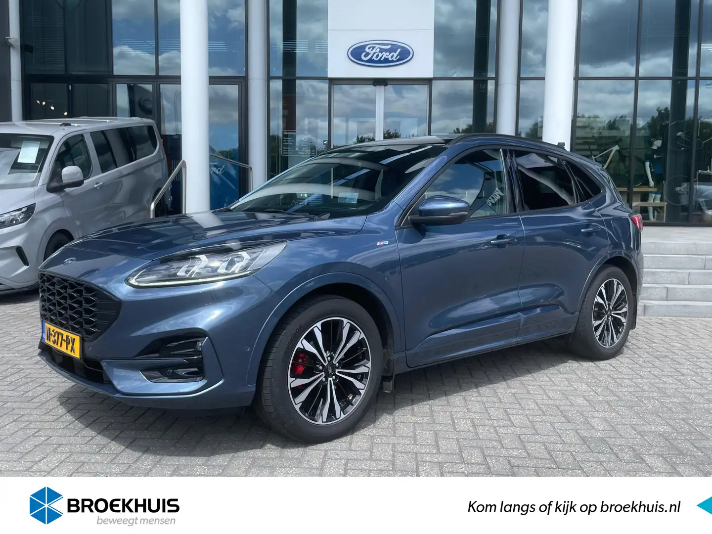 Ford Kuga 1.5 E.B. 150PK ST-Line X | Wegklap Trekhaak | Pano Blauw - 1