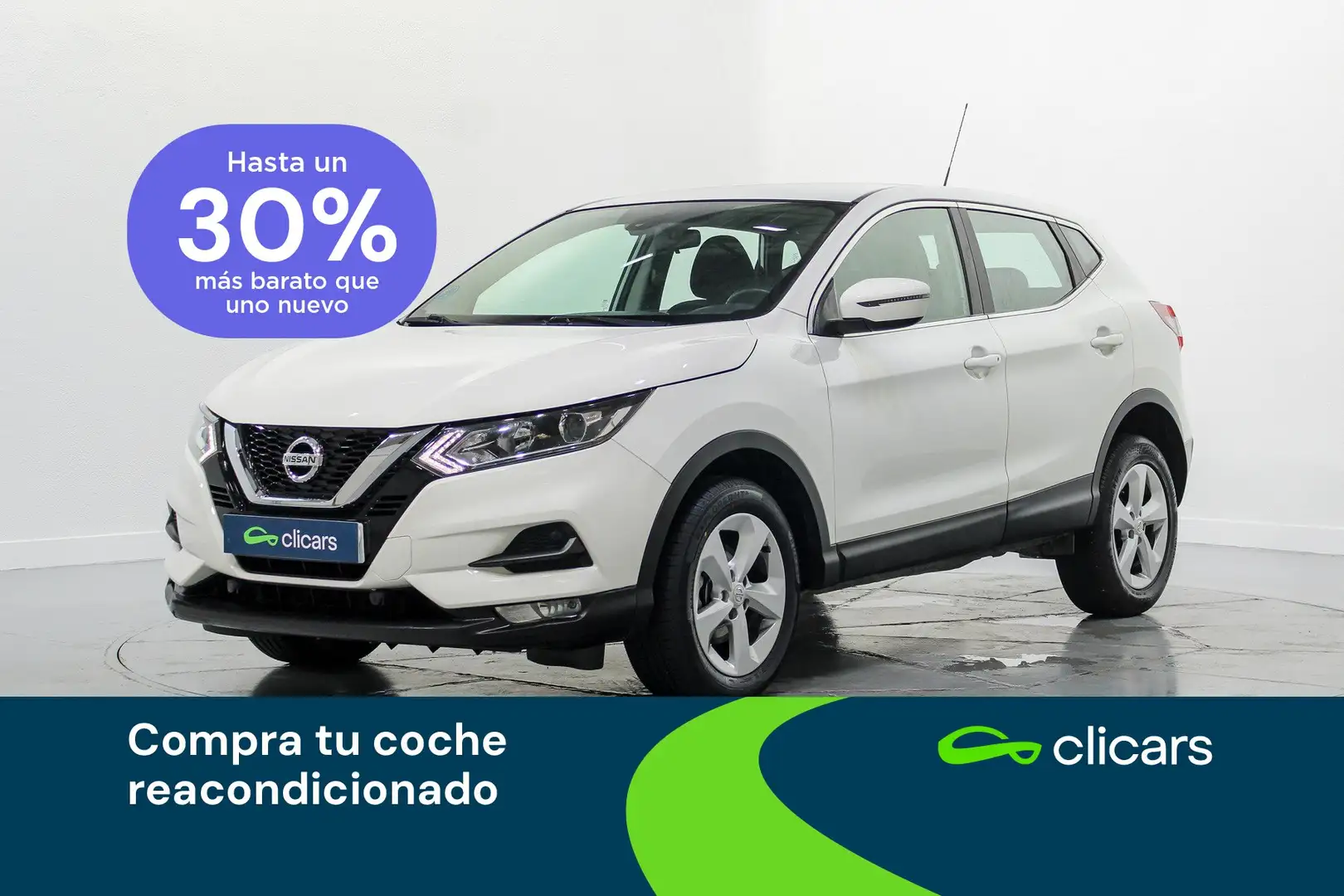 Nissan Qashqai 1.7dCI Acenta 4x4-I Blanco - 1