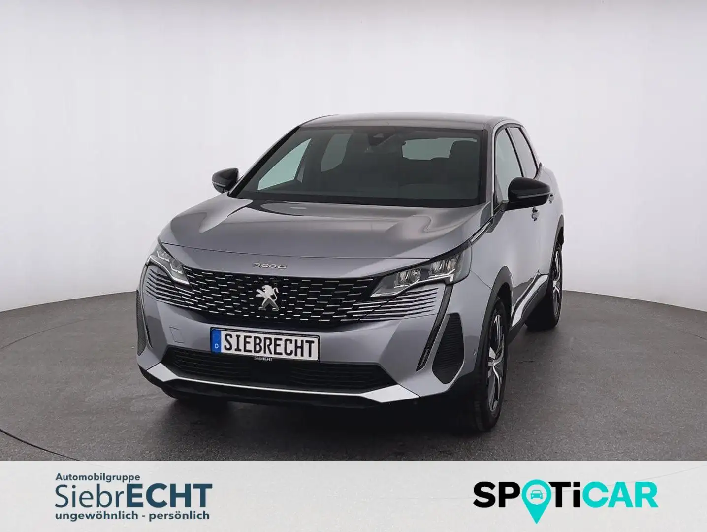 Peugeot 3008 Allure Pack 1.2*LED*Navi*RFK*PDC Grau - 1