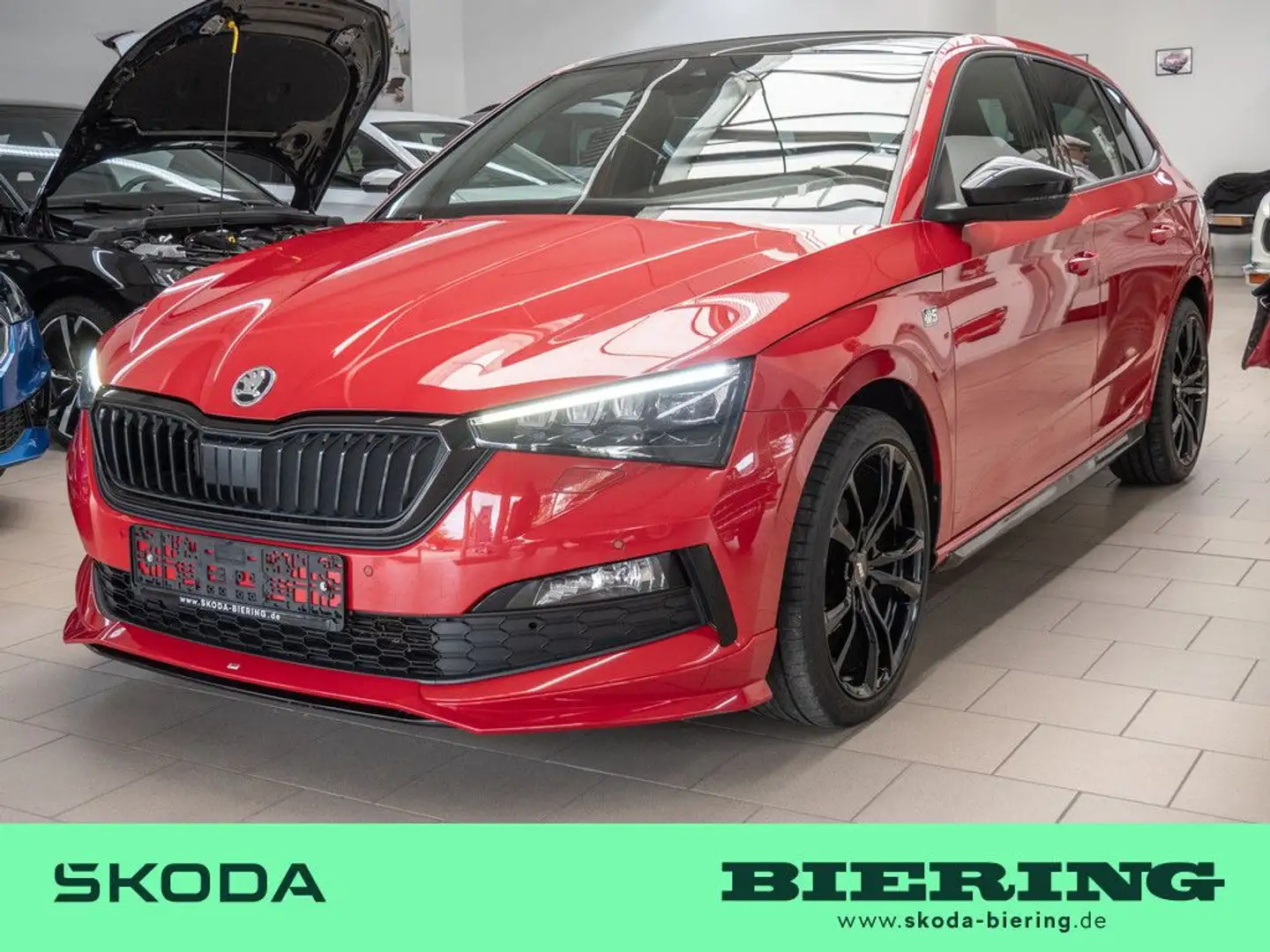 Skoda Scala 1.5 TSI Edition S ABT NAVI ACC LED PANO Rouge - 1