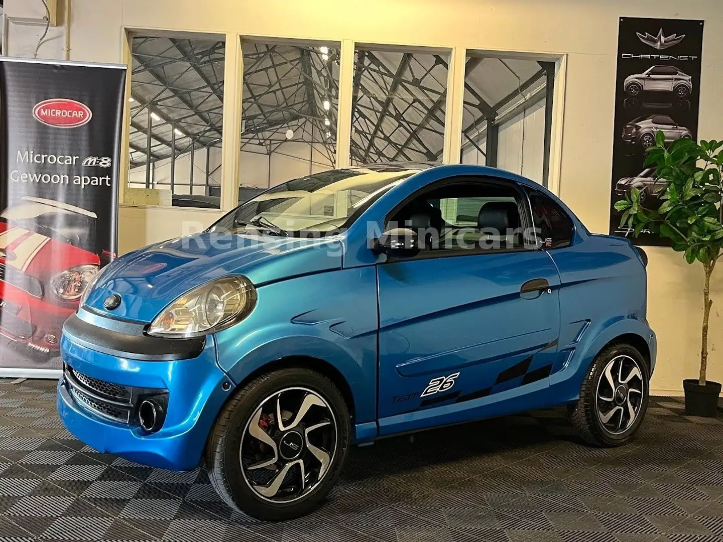 Ligier JS RC SPORT COUPE BLUE Mopedauto Microcar 45 KM Bleu - 1