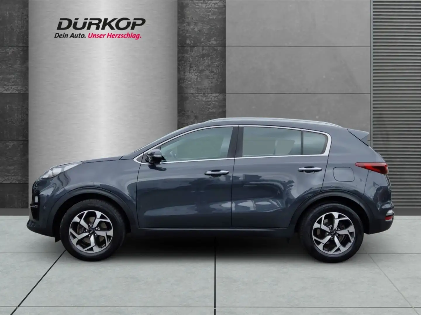 Kia Sportage Vision Navi Mehrzonenklima SHZ v/h LHZ Ausparkassi Gris - 2