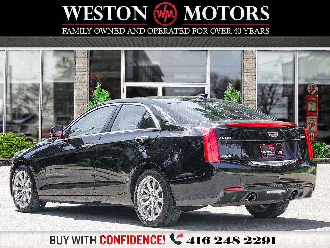 2017 Cadillac ATS 4dr Sdn 2.0L AWD*LEATHER*SUNROOF*HEATED SEATS — снимка 1