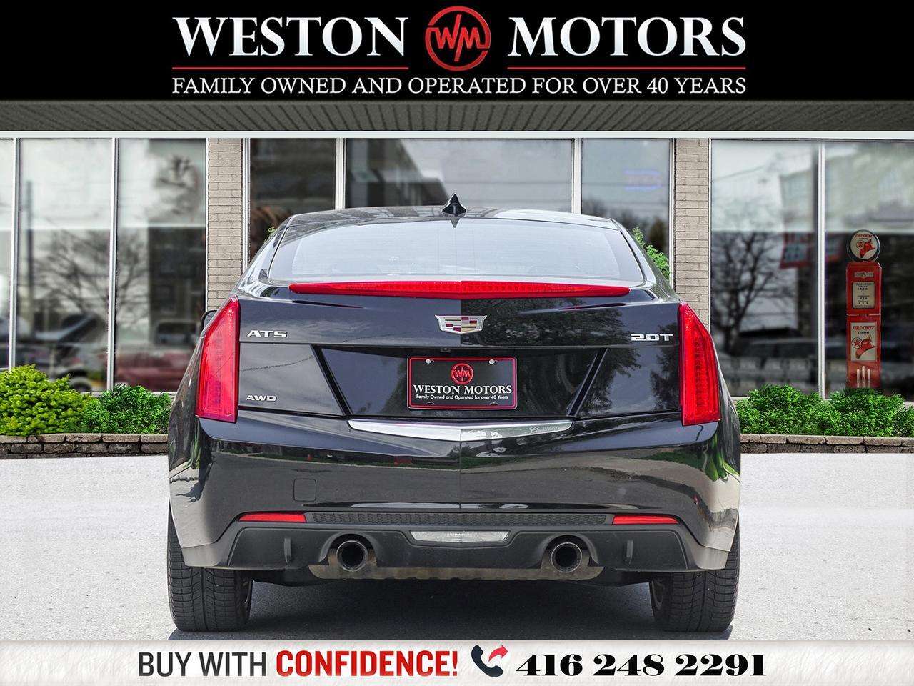 2017 Cadillac ATS 4dr Sdn 2.0L AWD*LEATHER*SUNROOF*HEATED SEATS — снимка 1